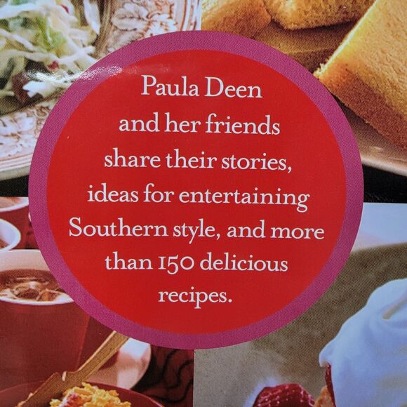 Paula Deen & Friends "Living It Up Southern Style" Cookbook - Picture 4 of 6